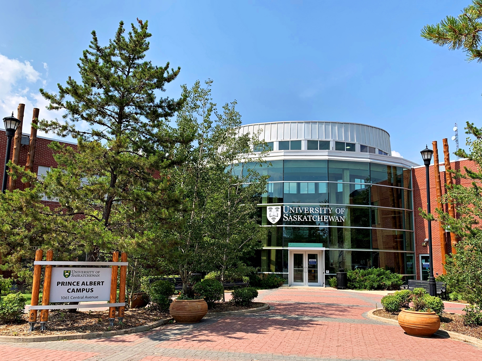 outside of University of Saskatchewan Prince Albert Campus