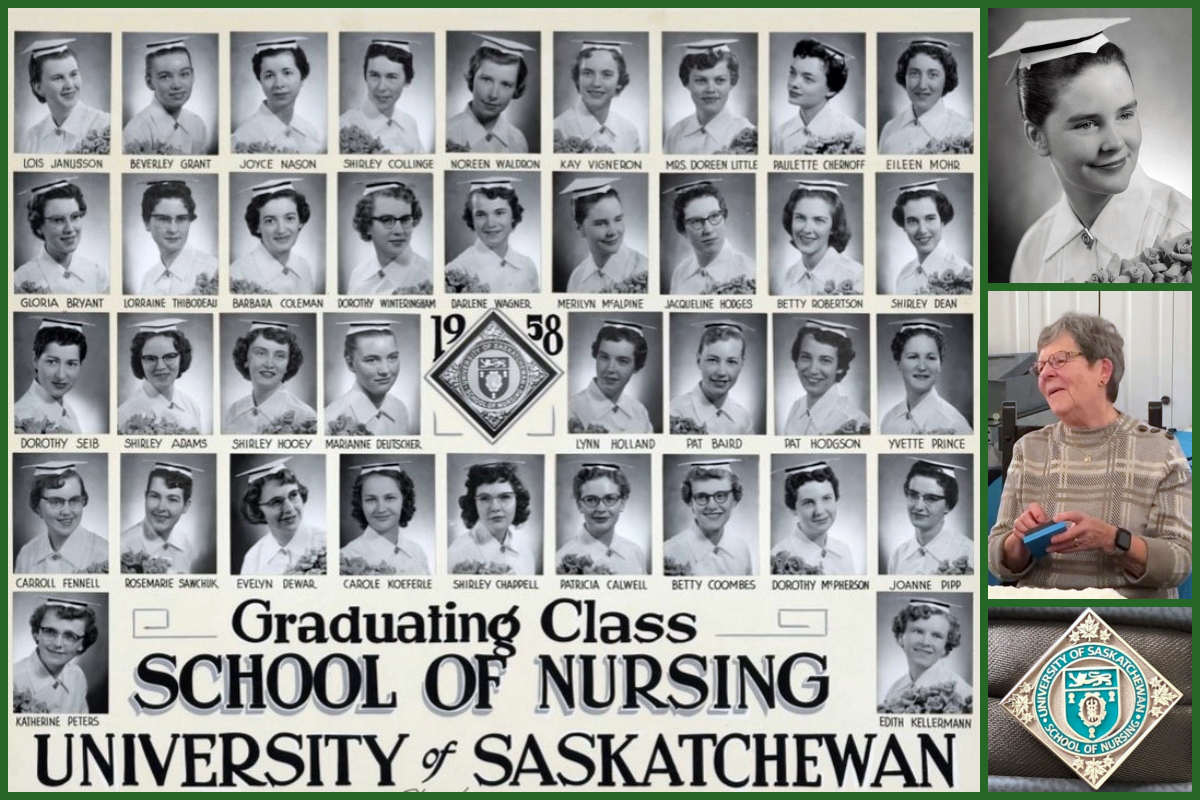 Graduation class of 1958 class photos